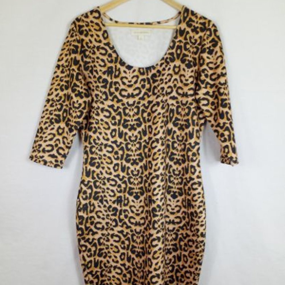 Nicki Minaj Animal Print Dress